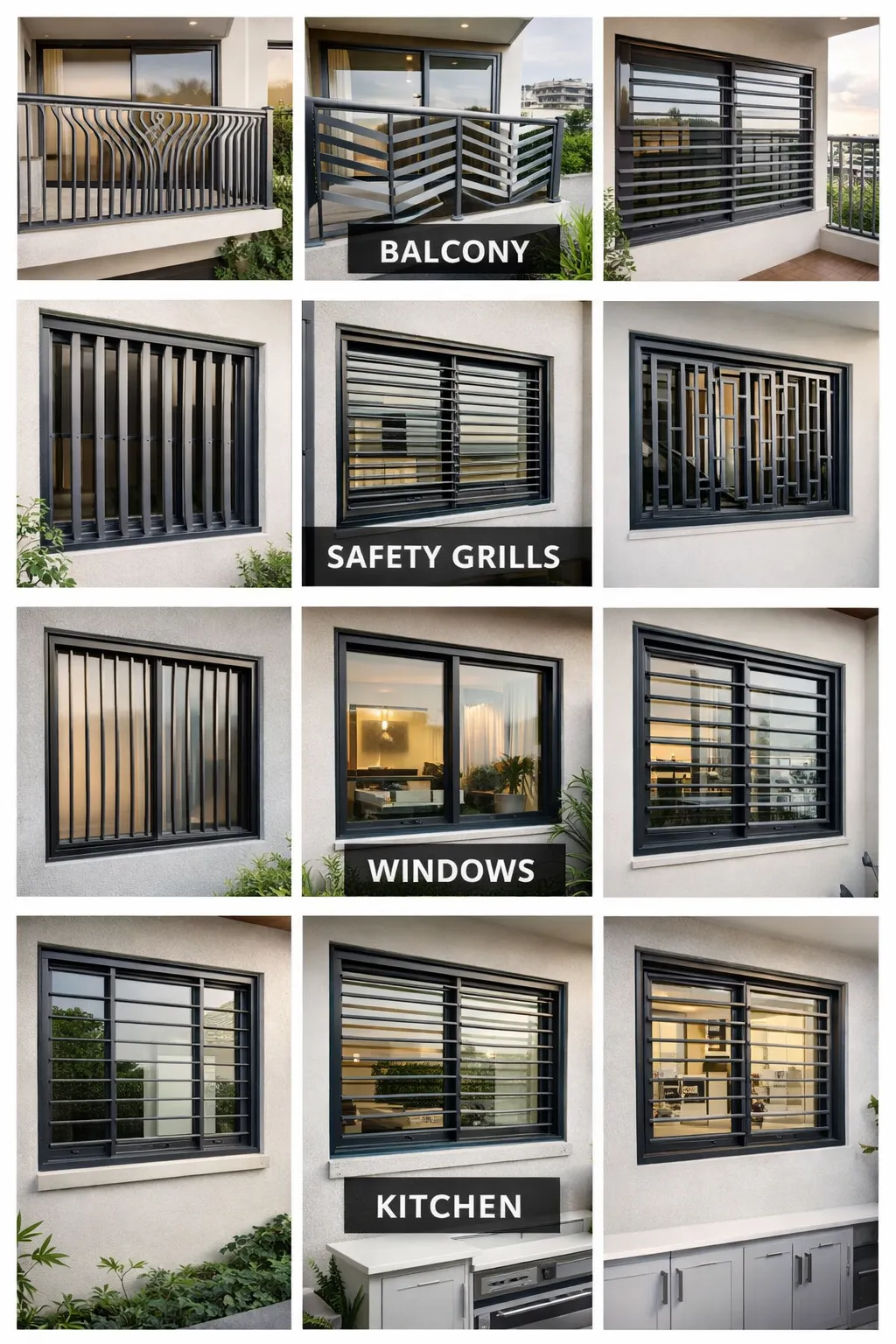 Window Safety Grill Design Price